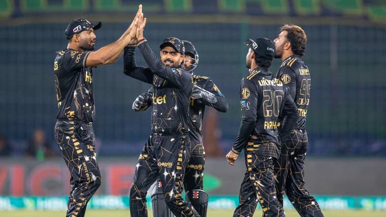 پی ایس ایل 11: پشاور زلمی نے ملتان سلطانز کو 24 رنز سے ہرا دیا