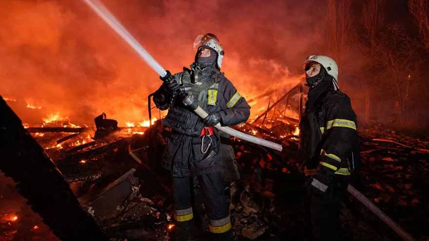 Russian drone attack on Ukrainian port damages Panama-flagged vessel, officials say