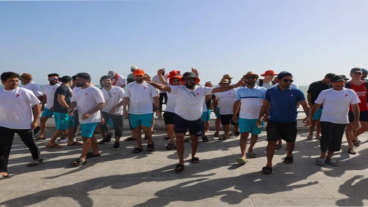 آرام کے دن پی ایس ایل میں شریک ملکی اور غیر ملکی کرکٹرز کی بھرپور سیر و تفریح