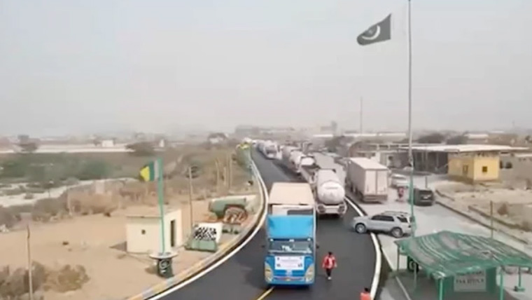 ایران اور وسطی ایشیاء کے ساتھ تجارتی روابط میں اہم سنگ میل، گبد بارڈر ٹرمینل فعال