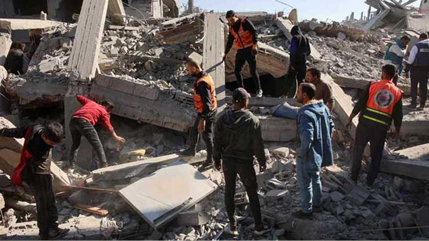 Israeli attacks continue in Gaza despite ceasefire killing 11 Palestinians