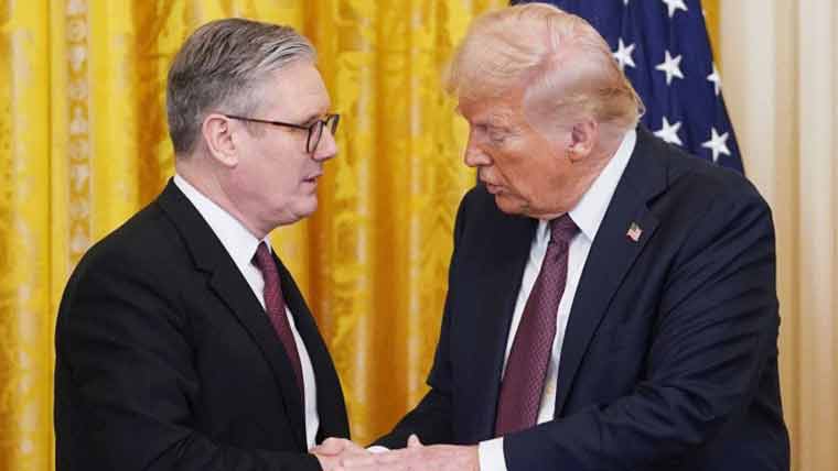 ٹرمپ کی برطانیہ کے ساتھ تجارتی معاہدہ ختم کرنے کی دھمکی