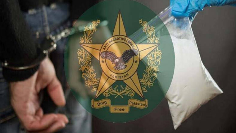 اے این ایف کی کارروائیاں، 17.4 کلو گرام منشیات برآمد، 3 ملزمان گرفتار