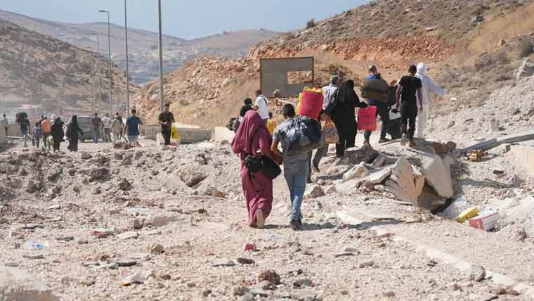 حزب اللہ کی بے گھر لبنانی شہریوں سے جنگ بندی کے نفاذ تک واپسی مؤخر کرنے کی اپیل