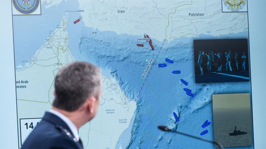 Vessels cross Hormuz destined for Iran despite US blockade