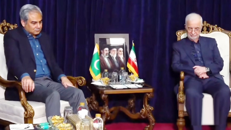 وفاقی وزیر داخلہ کی ایرانی ہم منصب سے ملاقات، علاقائی صورتحال پر گفتگو