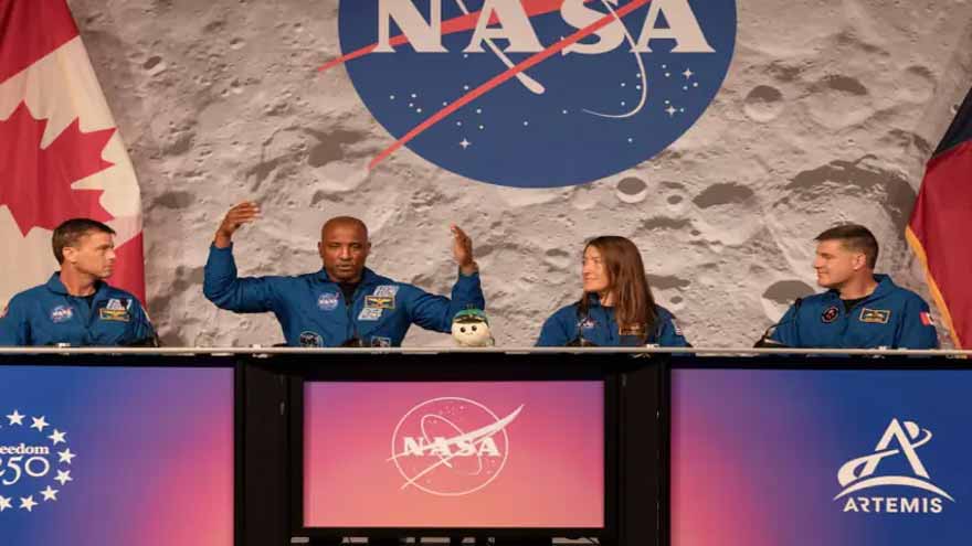 Artemis II crew reports heat shield charring after Moon mission splashdown