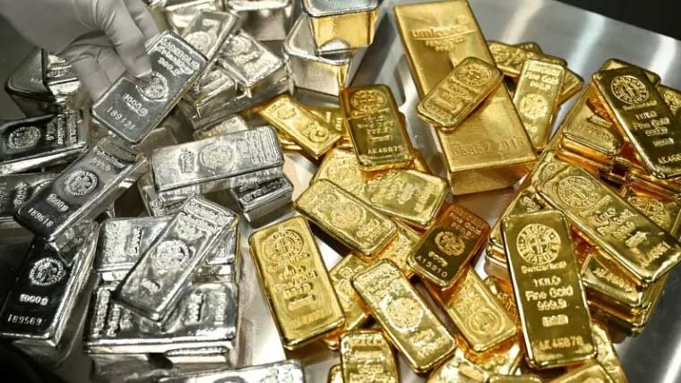 عالمی و مقامی سطح پر سونے اور چاندی کی قیمتوں میں کمی