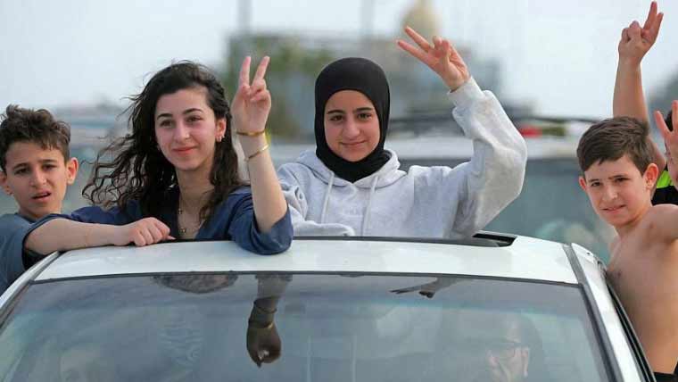 لبنان میں جنگ بندی کیساتھ ہی رونقیں بحال، ہر طرف جشن، شہریوں کی گھروں میں واپسی