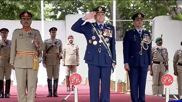 پاکستان ملٹری اکیڈمی کاکول میں گریجوایٹ کورس کی پروقار پاسنگ آؤٹ تقریب