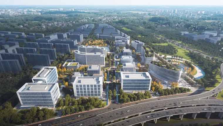 خلائی انقلاب کا مرکز! چین میں ’سیٹلائٹ ٹاؤن‘ کی تعمیر تیزی سے جاری