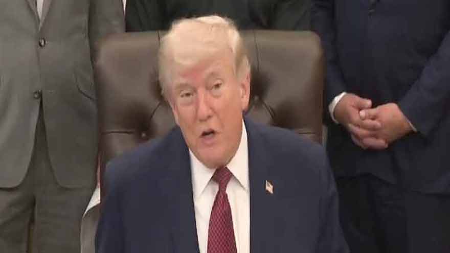 Trump says Iran cannot blackmail US over Strait of Hormuz