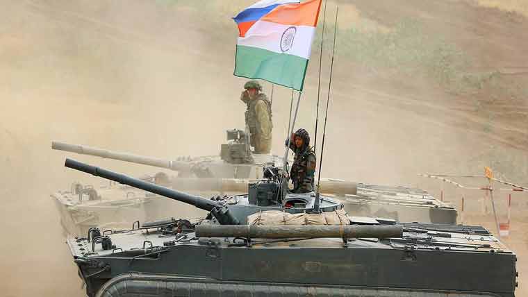 روس اور بھارت کے درمیان فوجی تعاون کا معاہدہ نافذ، مشترکہ مشقوں کی راہ ہموار