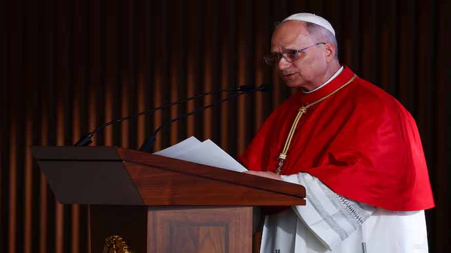 Pope Leo downplays feud with Trump, says 'not in my interest' to debate him