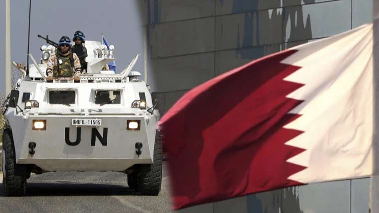 قطر کی جنوبی لبنان میں اقوام متحدہ کے امن مشن پر حملے کی مذمت