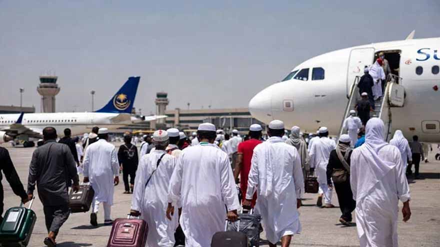 First Hajj flight departs from Islamabad to Madinah under Road to Makkah project