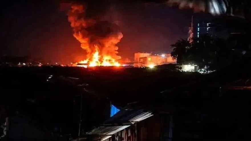 Fire in Malaysia's Sabah destroys 1,000 homes, thousands displaced