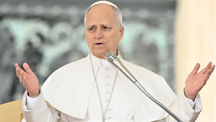 پوپ لیو کی ایک بار پھر ایران پر حملوں کی مخالفت، مسئلے کے پُرامن حل پر زور