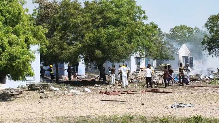 بھارتی ریاست تامل ناڈو میں آتشبازی کا سامان بنانے والی فیکٹری میں دھماکہ، 16 افراد ہلاک