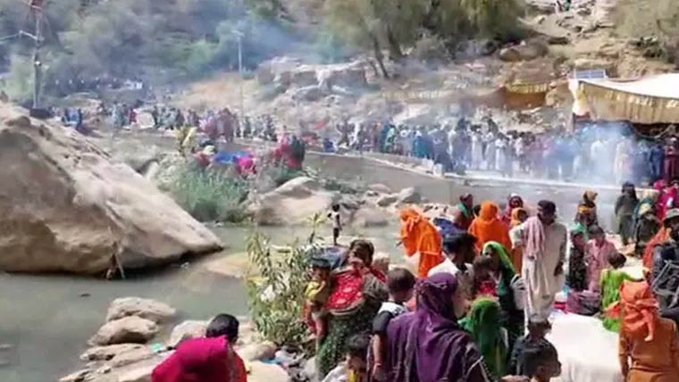ہنگلاج ماتا مندر کا سالانہ میلہ کامیابی سے اختتام پذیر، تین لاکھ یاتریوں کی شرکت