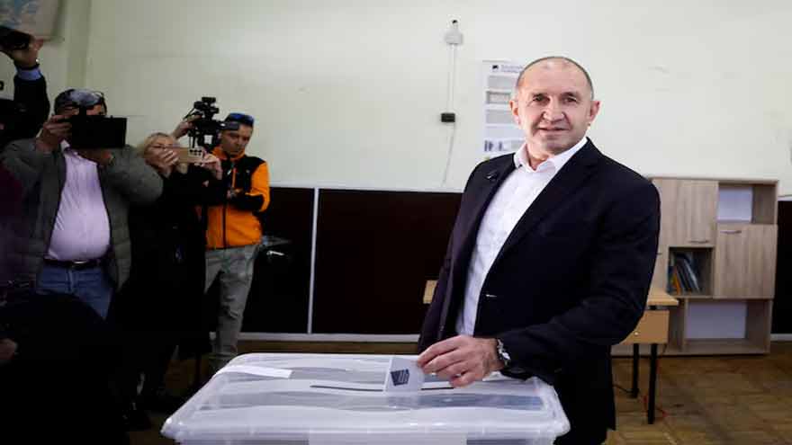 Rumen Radev, Russia-friendly ex-fighter pilot, sweeps Bulgaria's election