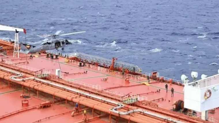 امریکی انڈو پیسفک کمانڈ نے ایک اور بحری جہاز قبضے میں لے لیا