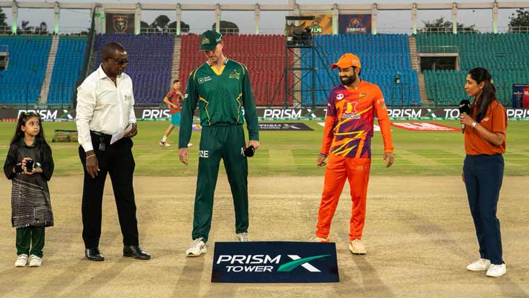 پی ایس ایل: راولپنڈیز کا ملتان سلطانز کیخلاف ٹاس جیت کر بیٹنگ کا فیصلہ