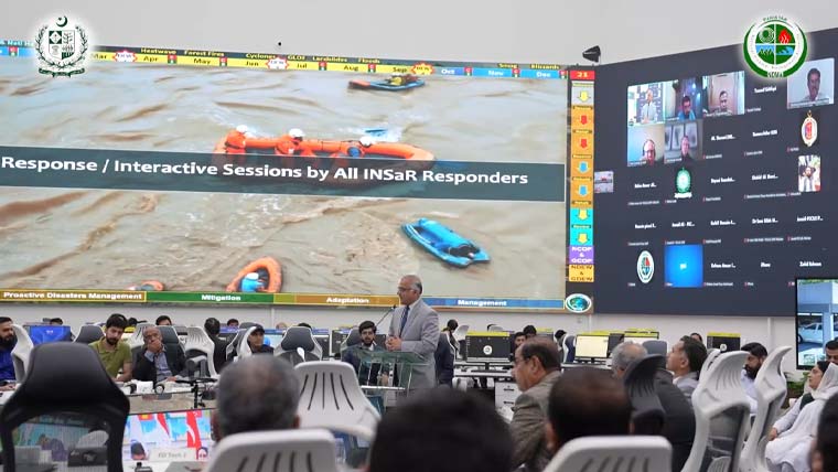 این ڈی ایم اے کی سرچ اینڈ ریسکیو سے متعلق پہلی جامع فرضی مشق