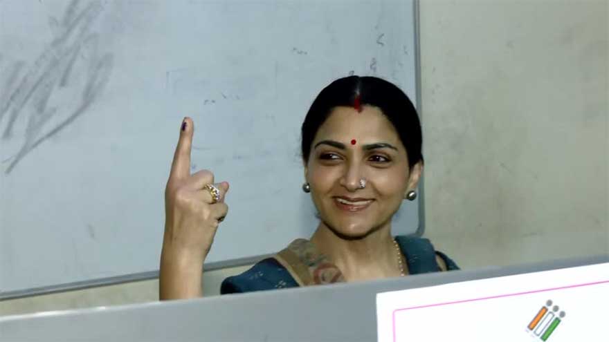 Voters queue in India as polling underway in key states