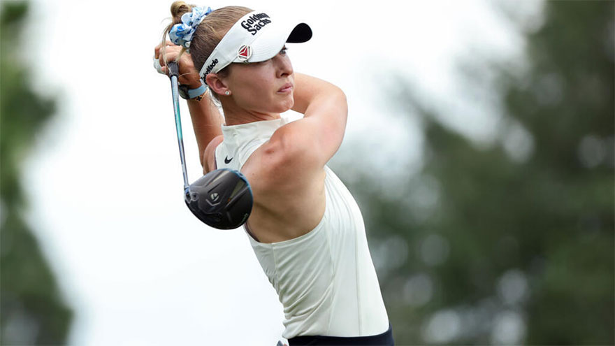 No.2 Korda fires 65 to grab LPGA Chevron lead