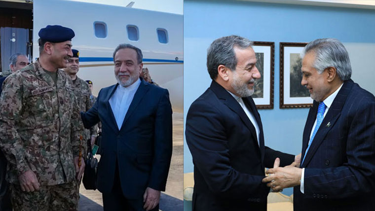 ایرانی وزیر خارجہ کا اسحاق ڈار سے رابطہ، خطے کی صورتحال اور جنگ بندی پر گفتگو