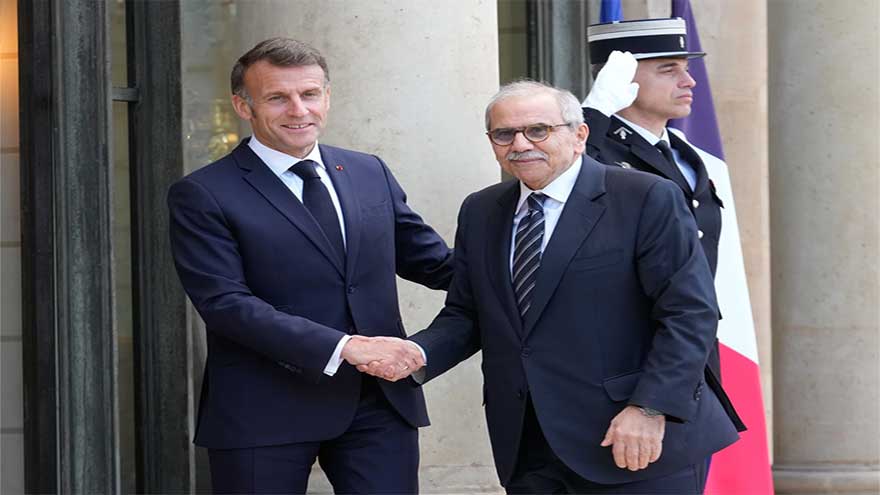  France's Macron and Lebanon's Salam urge negotiations to shore up ceasefire in Lebanon
