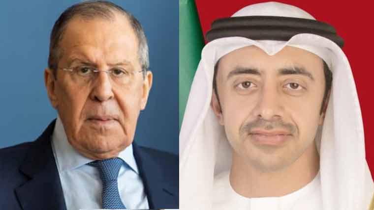 روس اور متحدہ عرب امارات کا مشرق وسطیٰ میں امن مذاکرات کی بحالی پر زور