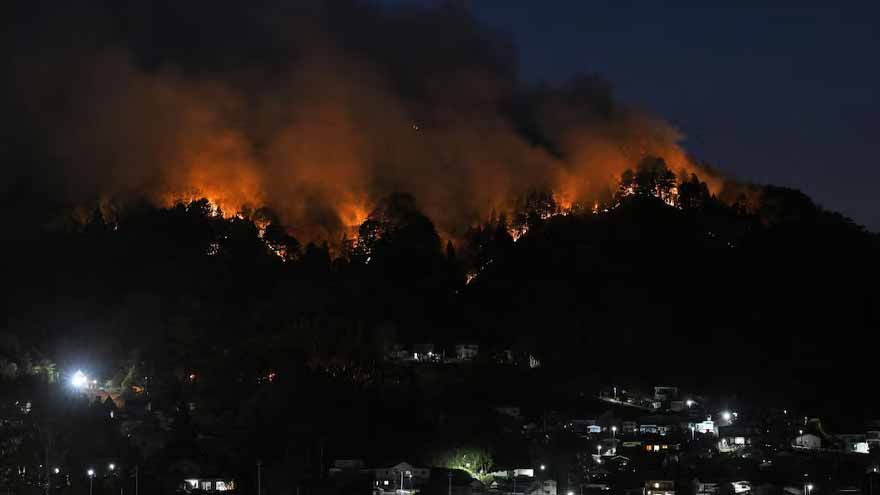 Firefighters in Japan struggle to contain Iwate blazes with over 3,000 evacuated