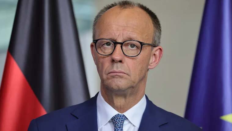 جرمن چانسلر نے امریکہ، اسرائیل اور ایران جنگ غیر ضروری قرار دے دی