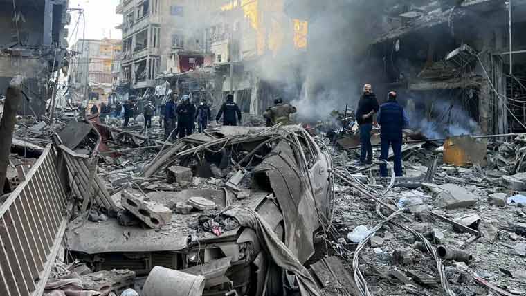 جنوبی لبنان میں اسرائیلی فورسز کے فضائی اور زمینی حملے تاحال جاری