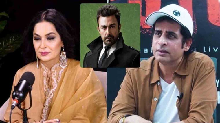 پوڈکاسٹس کے سوالات اکثر تفتیش لگتے ہیں، جیسے فنکار عدالت یا نیب میں بیٹھے ہوں، شان شاپد