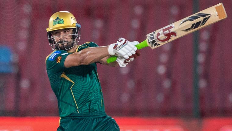 پی ایس ایل 11: ملتان سلطانز کا اسلام آباد یونائیٹڈ کو 193 رنز کا ہدف