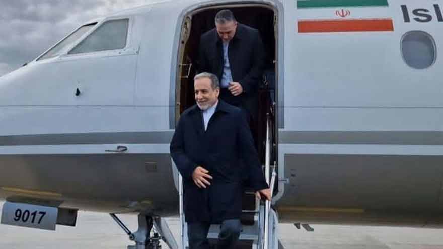 FM Araghchi arrives in Russia for key talks with Putin