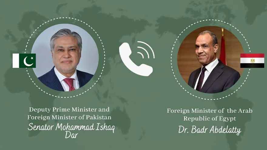 DPM Dar, Egyptian FM discuss latest regional situation