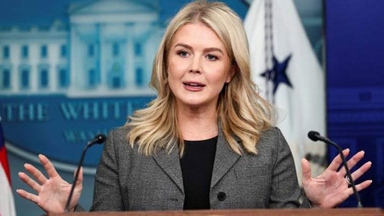 امریکی حکام کا جنگ کے خاتمے کیلئے ایرانی تجویز پر غور جاری ہے: ترجمان وائٹ ہاؤس