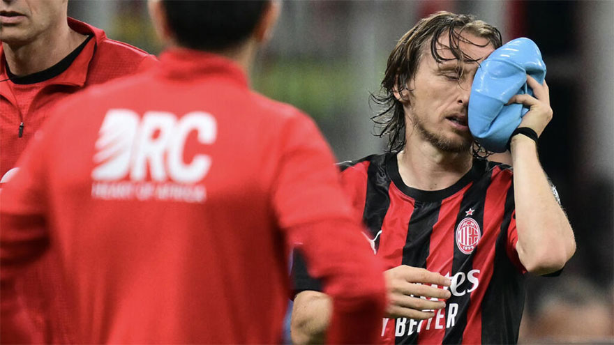 Modric suffers fractured cheekbone, will go under the knife: AC Milan