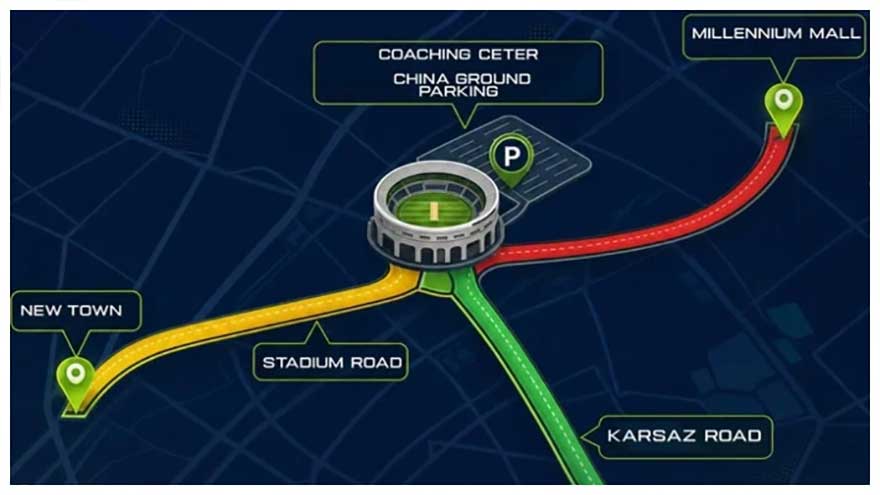 Karachi unveils traffic plan for PSL 11 qualifier at National Stadium