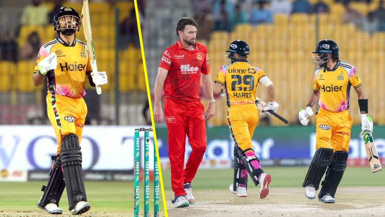 پی ایس ایل 11: بابر کی سنچری، زلمی کا یونائیٹڈ کو جیت کیلئے 222 رنز کا ہدف