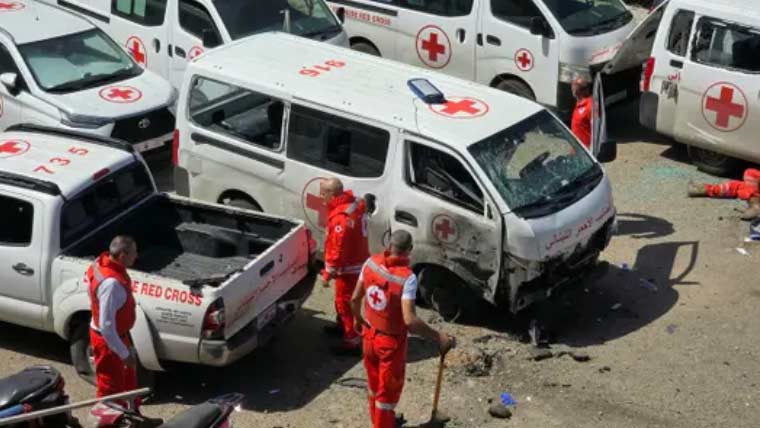 اسرائیل کا جنوبی لبنان میں حملہ، طبی عملے سمیت مزید 5 افراد جاں بحق