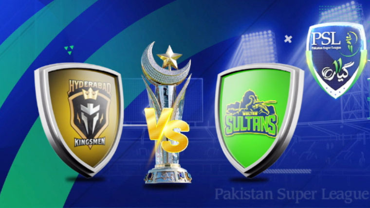 پی ایس ایل: پہلے ایلیمینیٹر میچ میں آج حیدر آباد اور ملتان مدمقابل