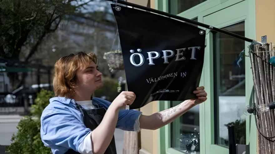 An experimental cafe run by AI opens in Stockholm