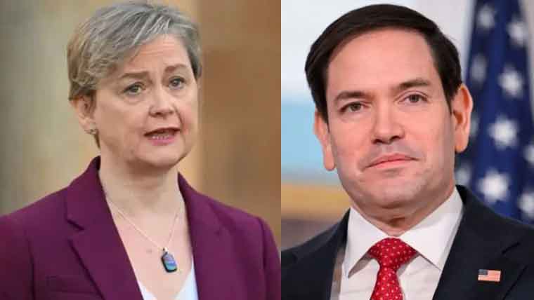 امریکی وزیر خارجہ کی برطانوی ہم منصب سے ملاقات، آبنائے  ہرمز کی بحالی پر تبادلہ خیال