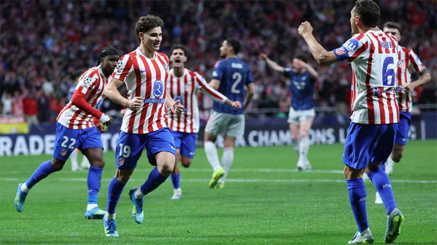 Arsenal, Atletico trade penalties in Champions League semi-final draw