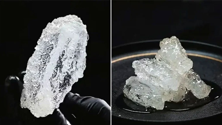 چینی فوڈ بلاگر نے شیشے جیسا نیم شفاف فرائیڈ چکن تیار کرلیا